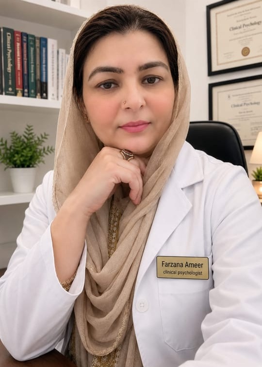 Farzana Ameer, clinical psychologist at MindCare